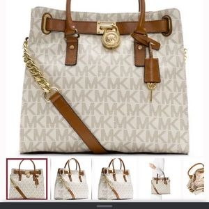 Michael Kors Hamilton Tote Signature Logo